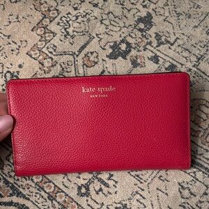 Kate Spade Vibrant Red Wallet